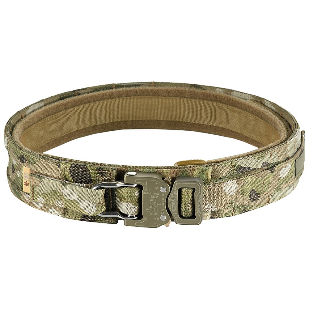 Тактичний ремінь M-Tac Ranger Cobra Buckle D-Ring Belt - MultiCam