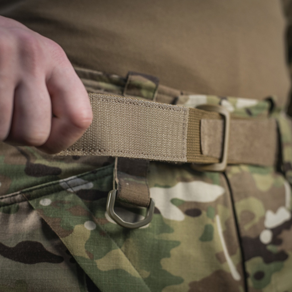 Тактичний ремінь M-Tac Ranger Cobra Buckle D-Ring Belt - MultiCam