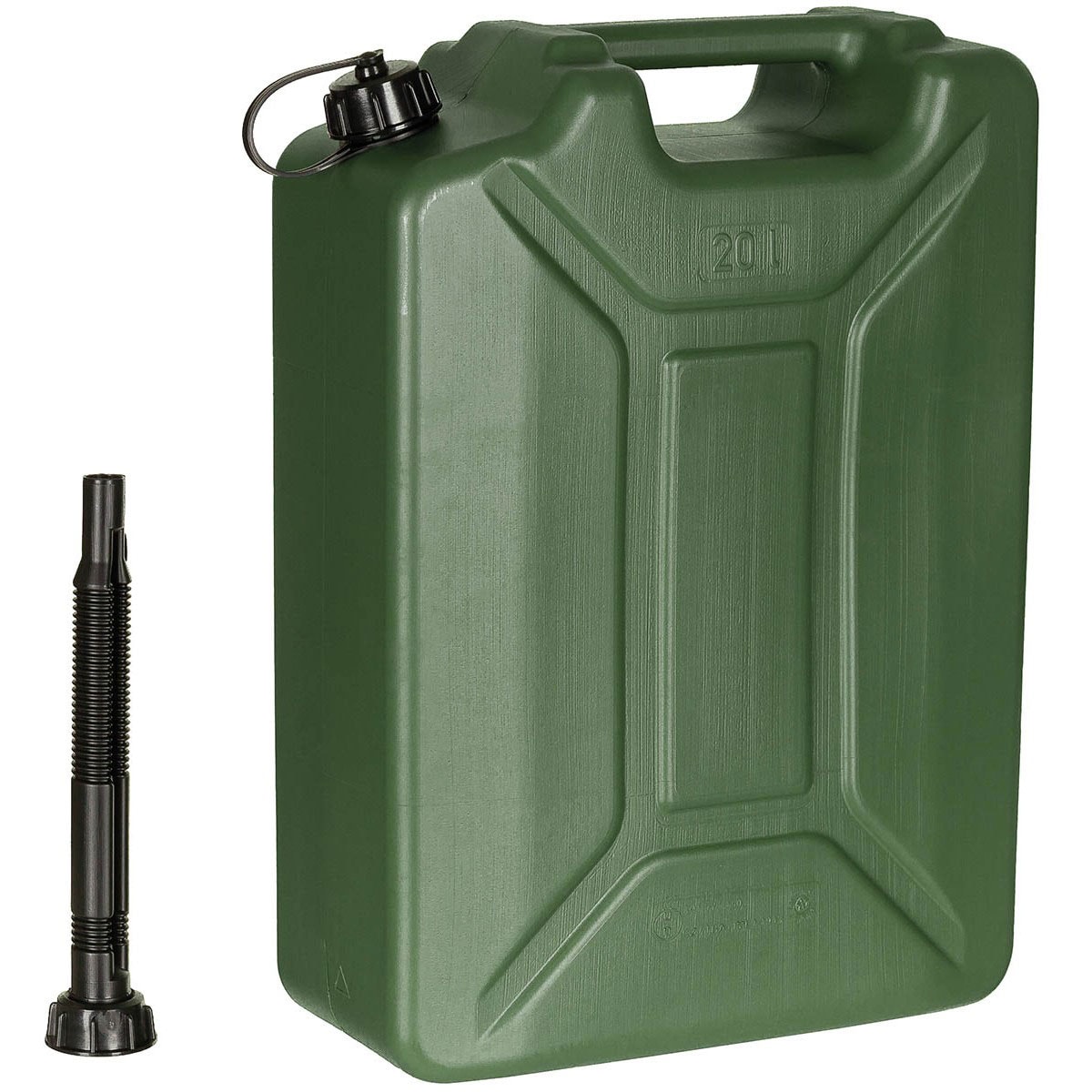 Пластикова каністра MFH 20 л - OD Green