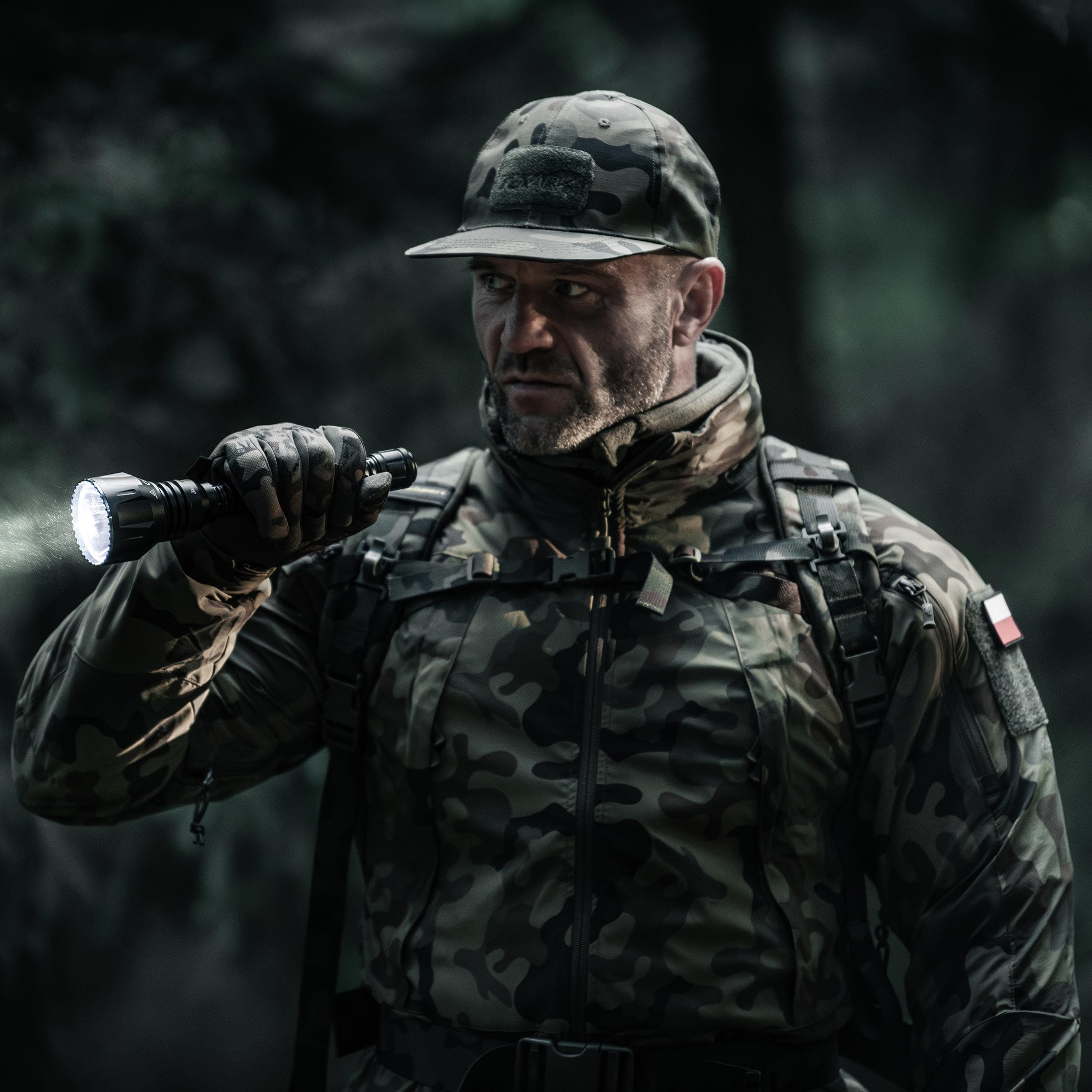 Бейсболка Texar Rip-Stop - wz.93 Pantera PL Woodland