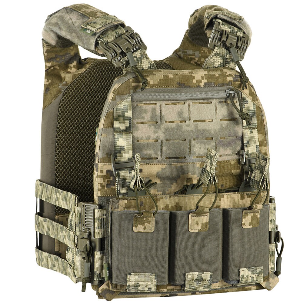 Плитоноска типу Plate Carrier M-Tac Cuirass Fast QRS - MM14 - для плит Medium