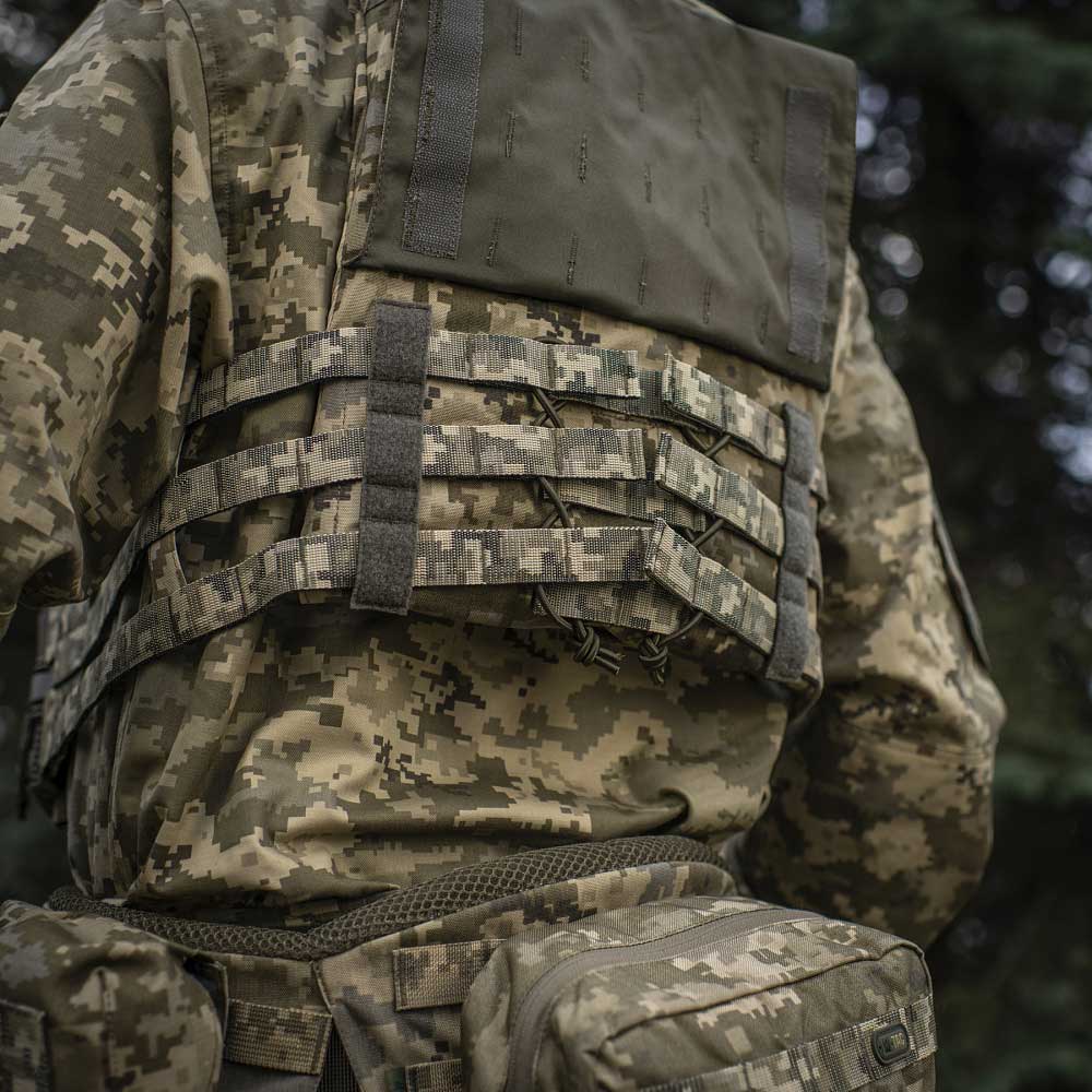 Плитоноска типу Plate Carrier M-Tac Cuirass Fast QRS - MM14 - для плит L/XL