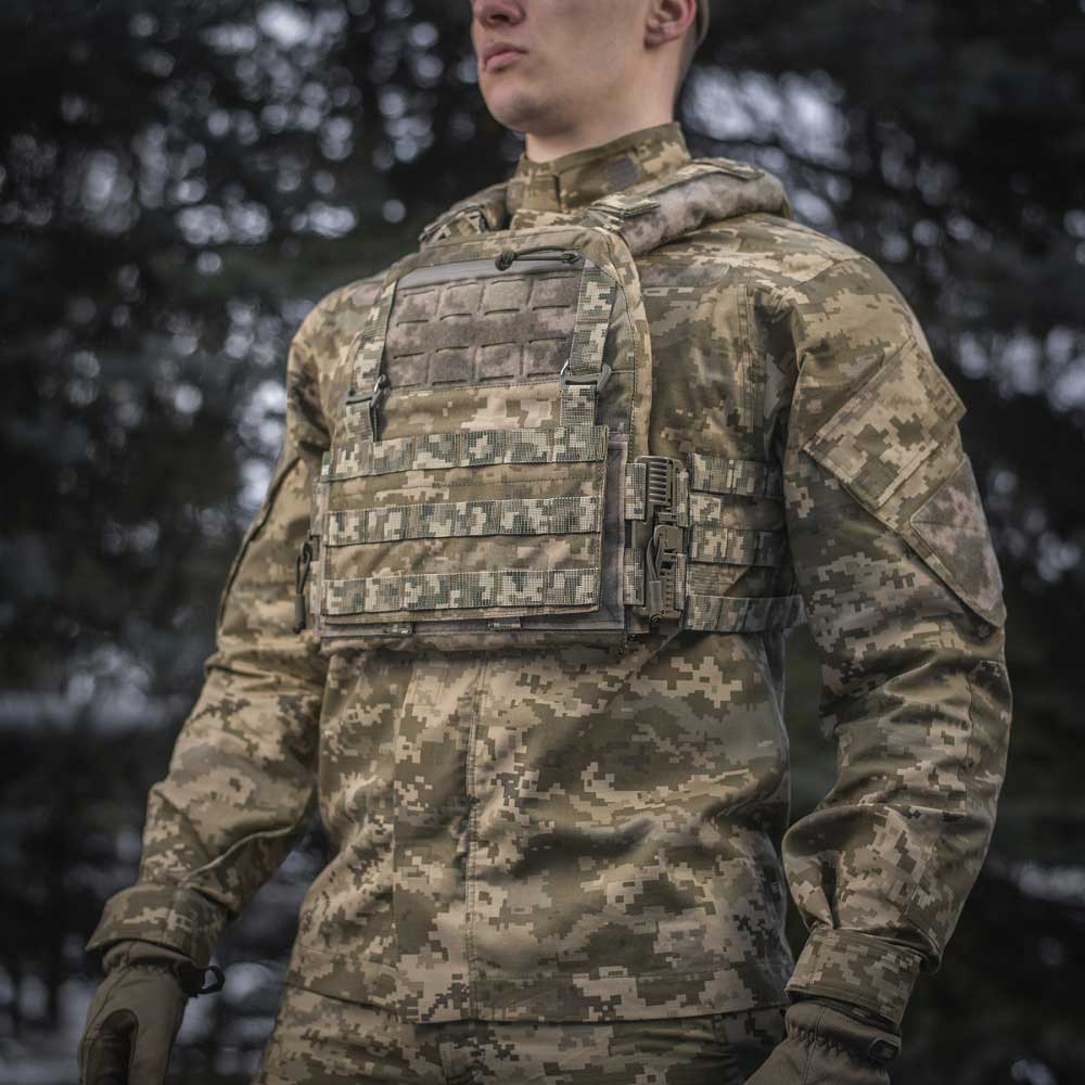 Плитоноска типу Plate Carrier M-Tac Cuirass QRS Gen. II - MM14