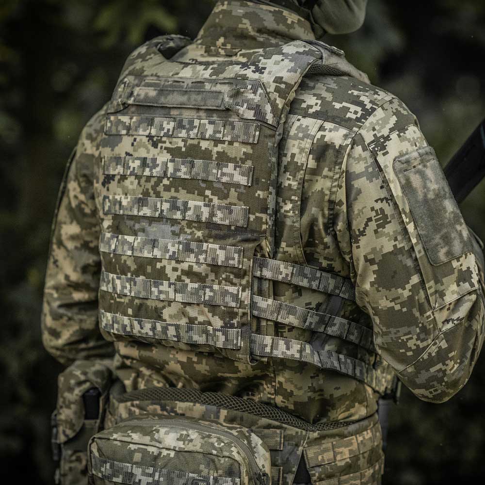 Плитоноска типу Plate Carrier M-Tac Cuirass QRS - MM14 - для плит розміру L/XL 