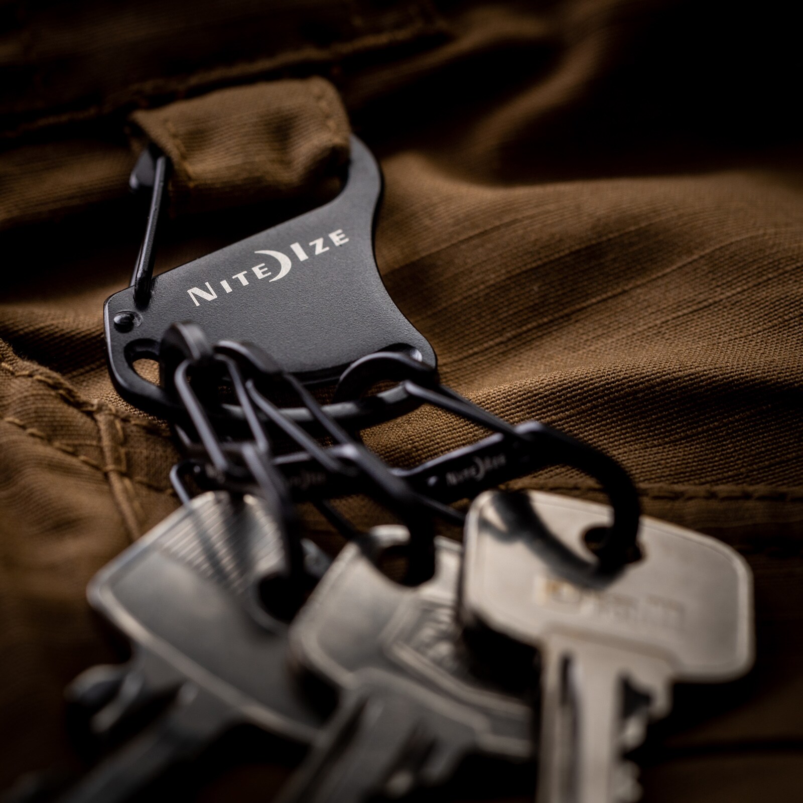 Брелок Nite Ize S-Biner KeyRack Black