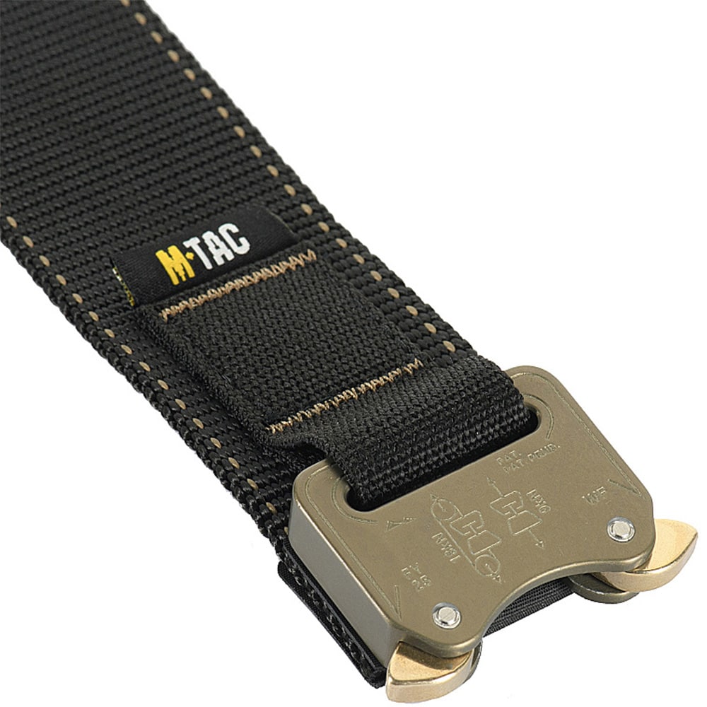 Тактичний ремінь M-Tac Cobra Buckle Belt - Black