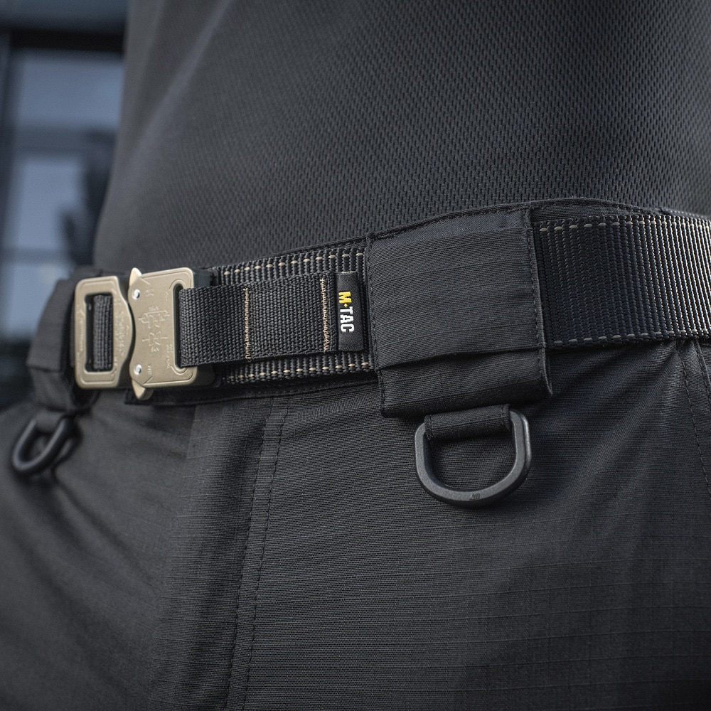 Тактичний ремінь M-Tac Cobra Buckle Belt - Black