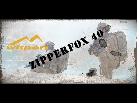 Рюкзак Wisport Zipper Fox 40 л Black