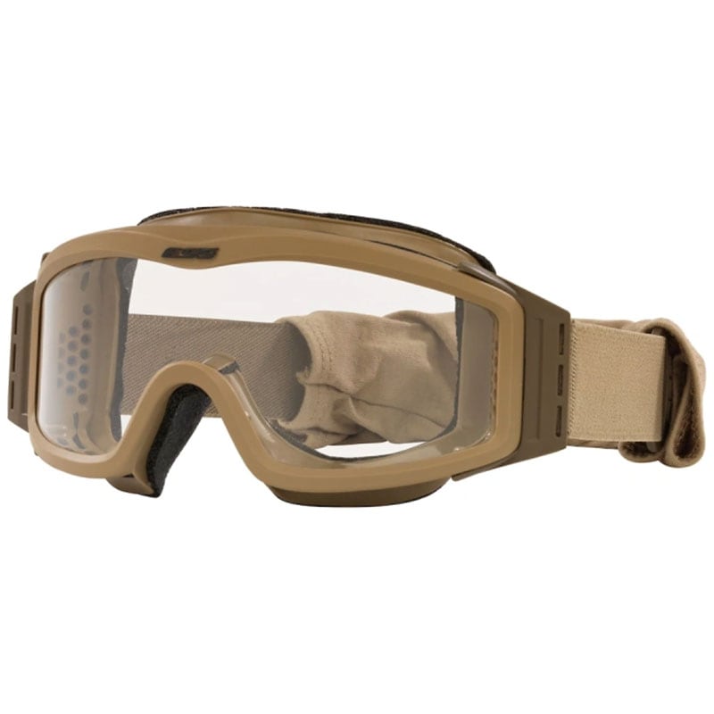 Тактичні окуляри-маска ESS NVG Matte Terrain Tan Clear