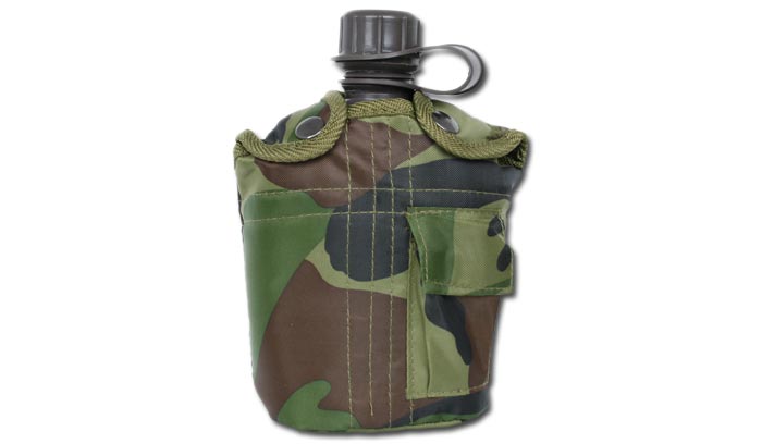 Фляга Mil-Tec US 1QT - Woodland