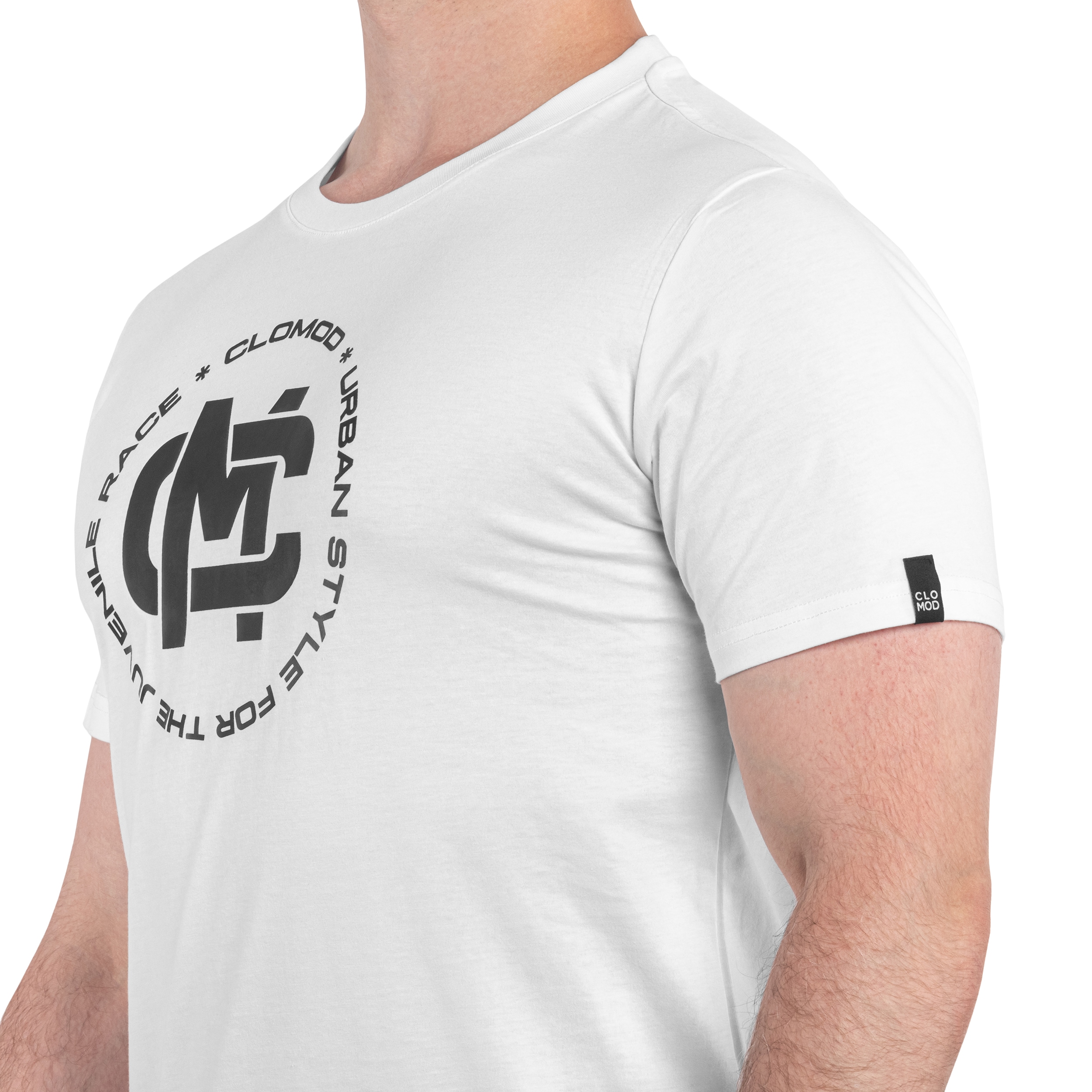 Футболка T-Shirt Pentagon Clomod Initials - White