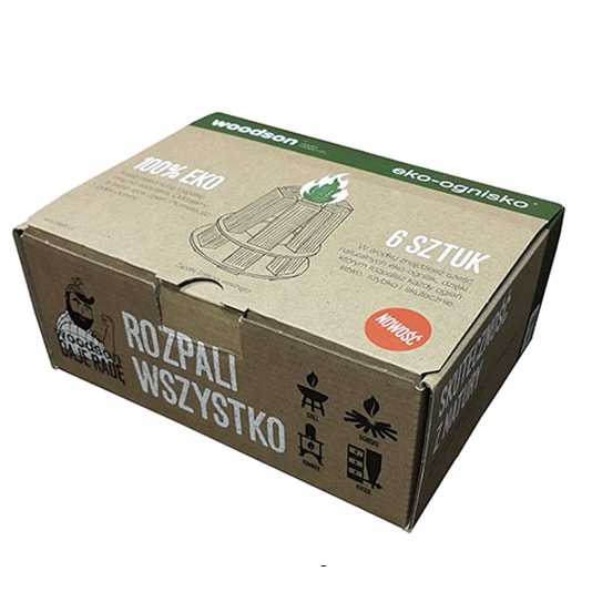 Дрова для екокаміна Woodson - 6 шт.