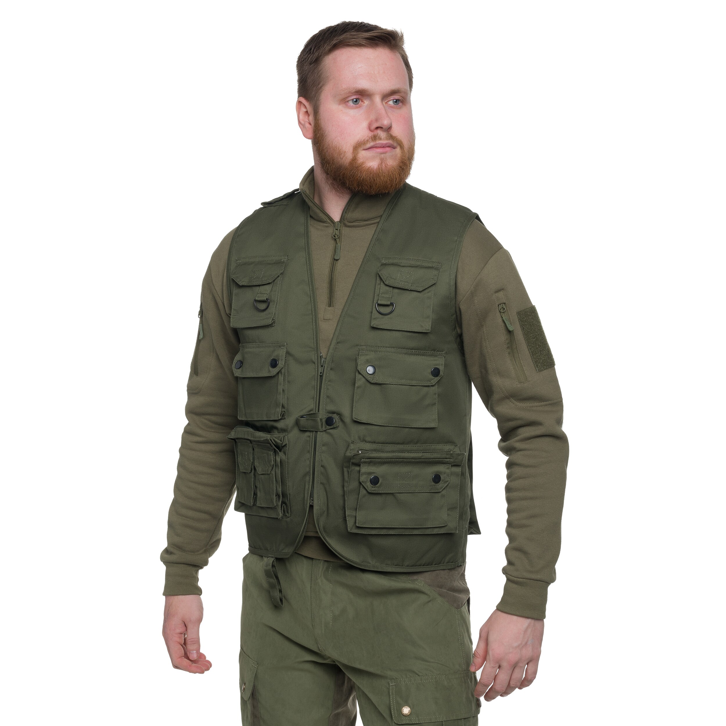 Безрукавка Mil-Tec Hunt & Fishing Mesh - Olive