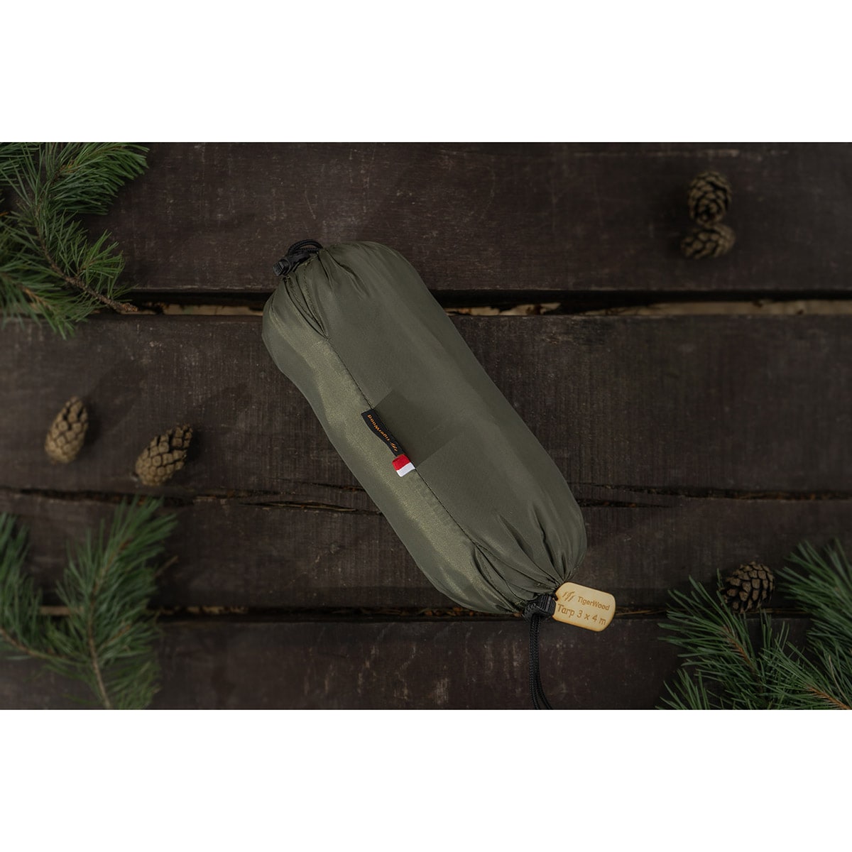 Тент для кемпінгу TigerWood Termo Tarp 3 x 4 м - Olive