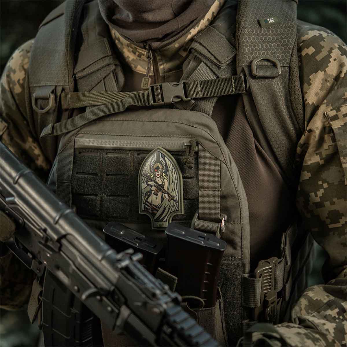 Нашивка M-Tac Піка Валькірія PVC - Olive