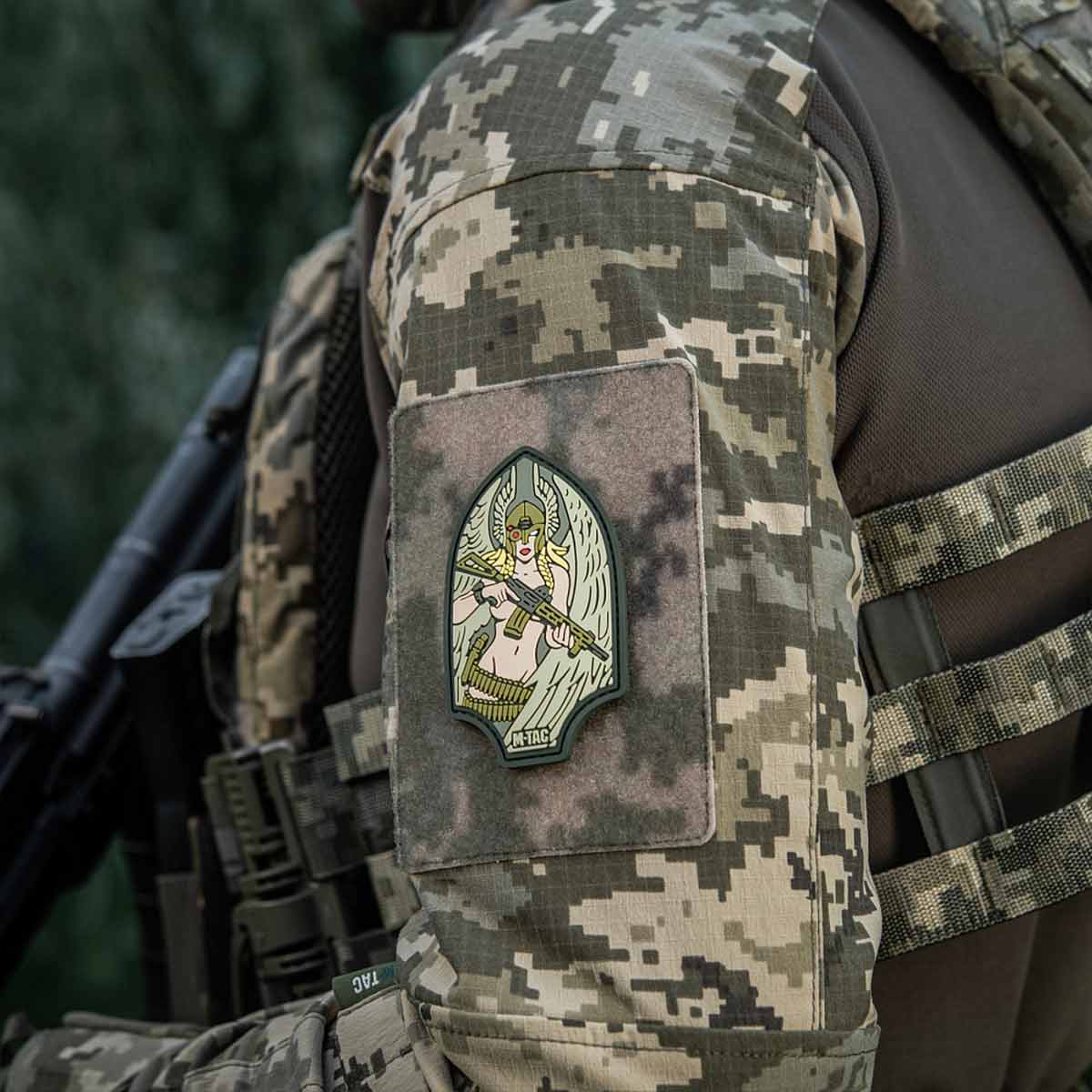 Нашивка M-Tac Піка Валькірія 3D PVC - Olive