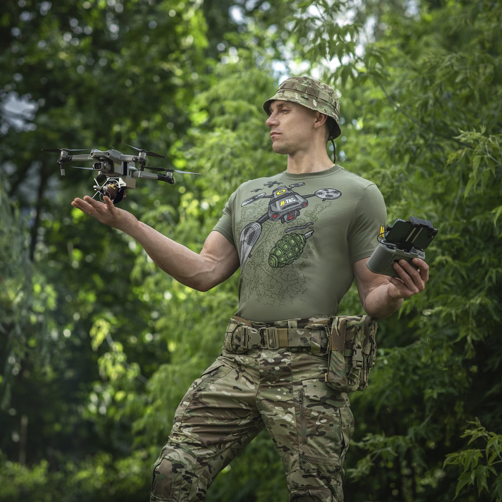 Футболка T-shirt M-Tac Dron - Light Olive