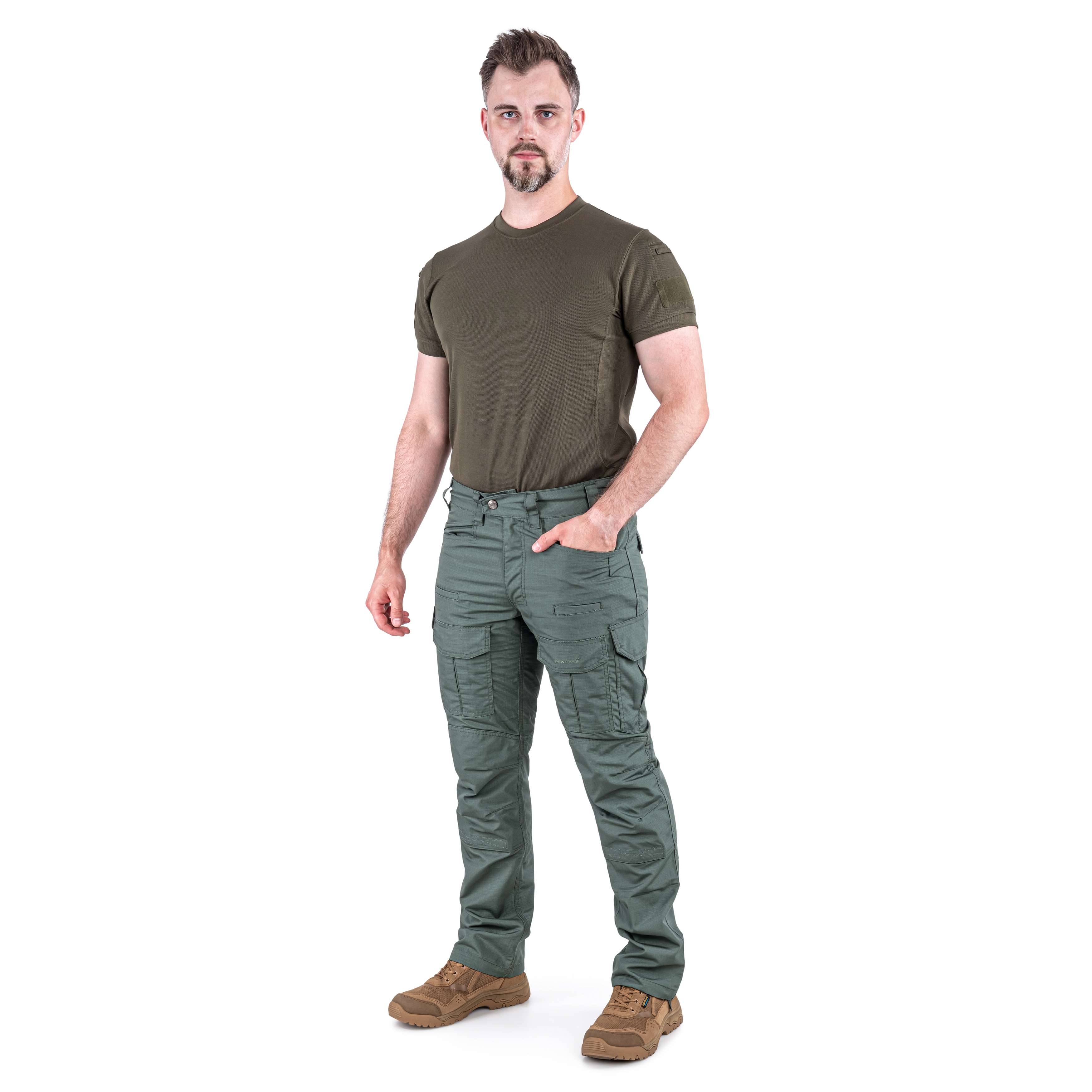 Штани Pentagon Lycos Camo Green