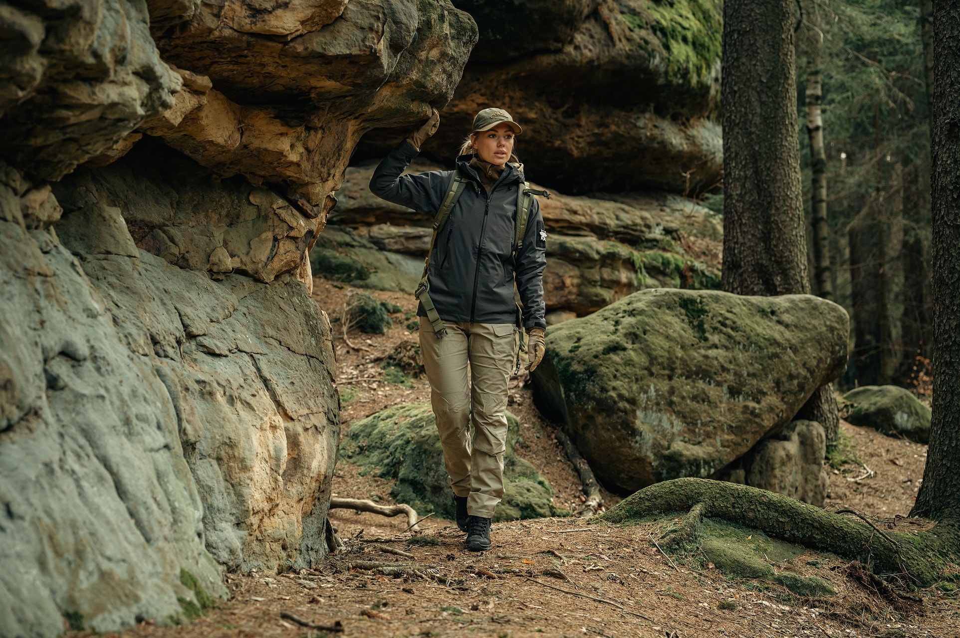 Жіночі штани Helikon Women's UTP Resized PolyCotton Rip-Stop - Khaki