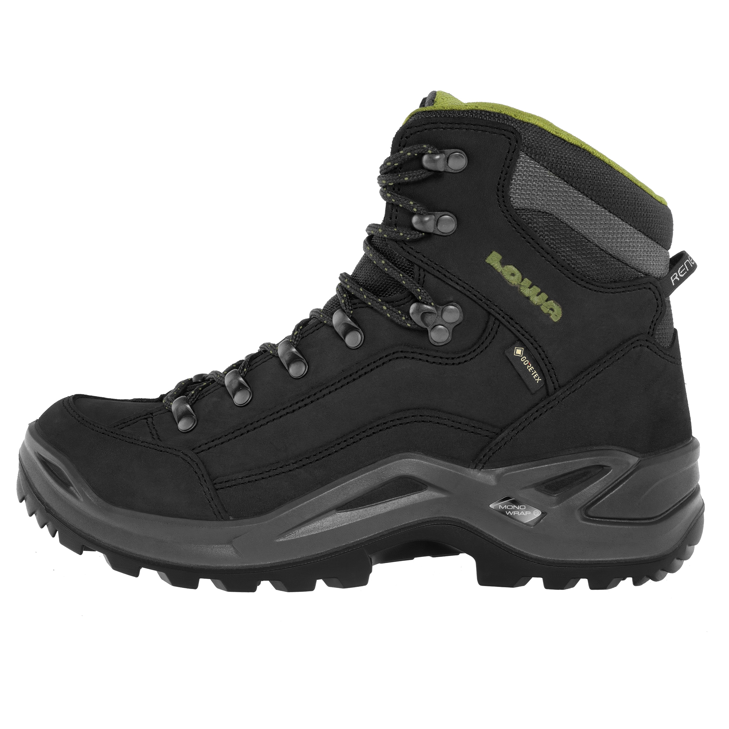 Черевики Lowa Renegade GTX MID - Black/Olive