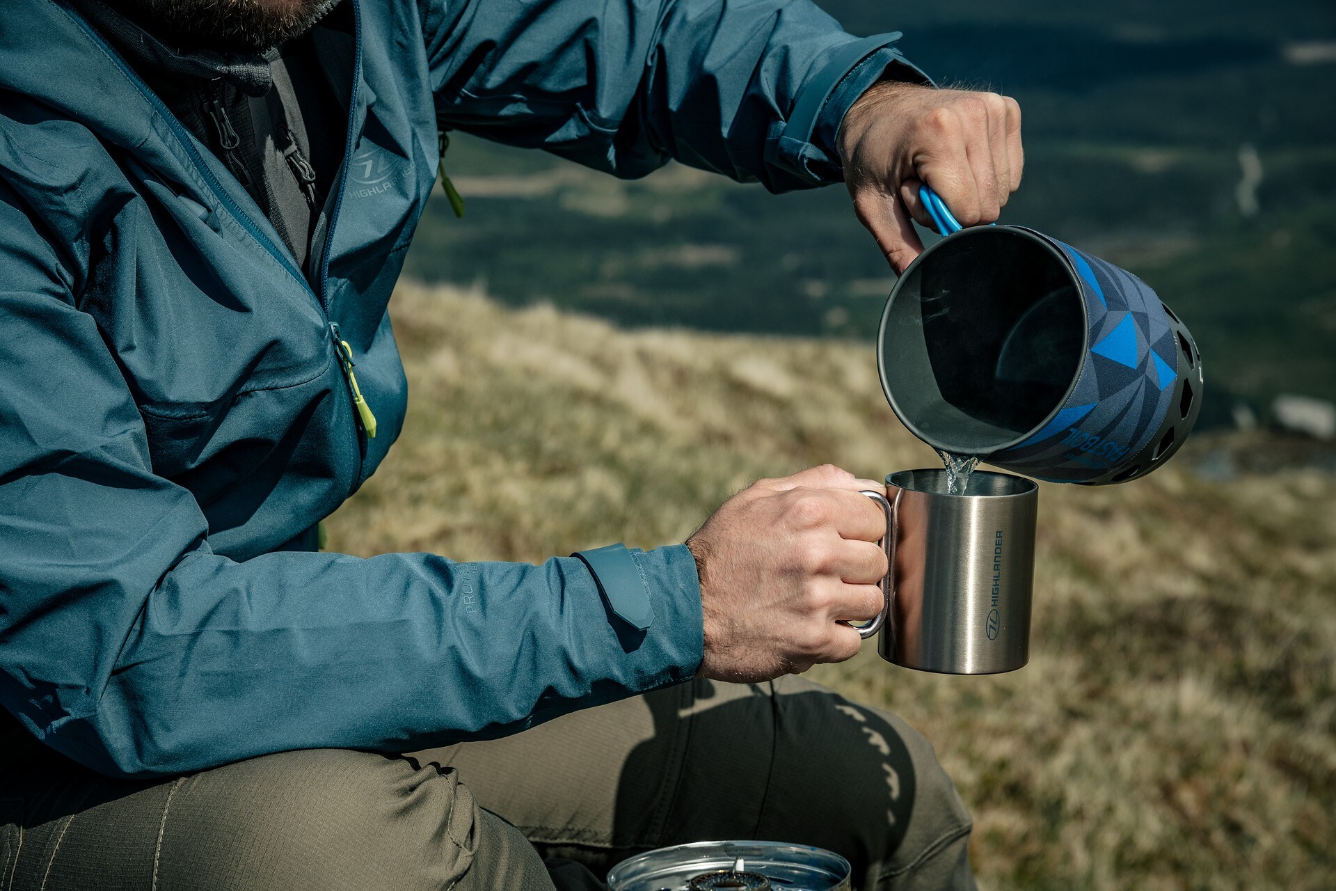 Система приготування їжі Highlander Fastboil MK3 з каструлею - Blue