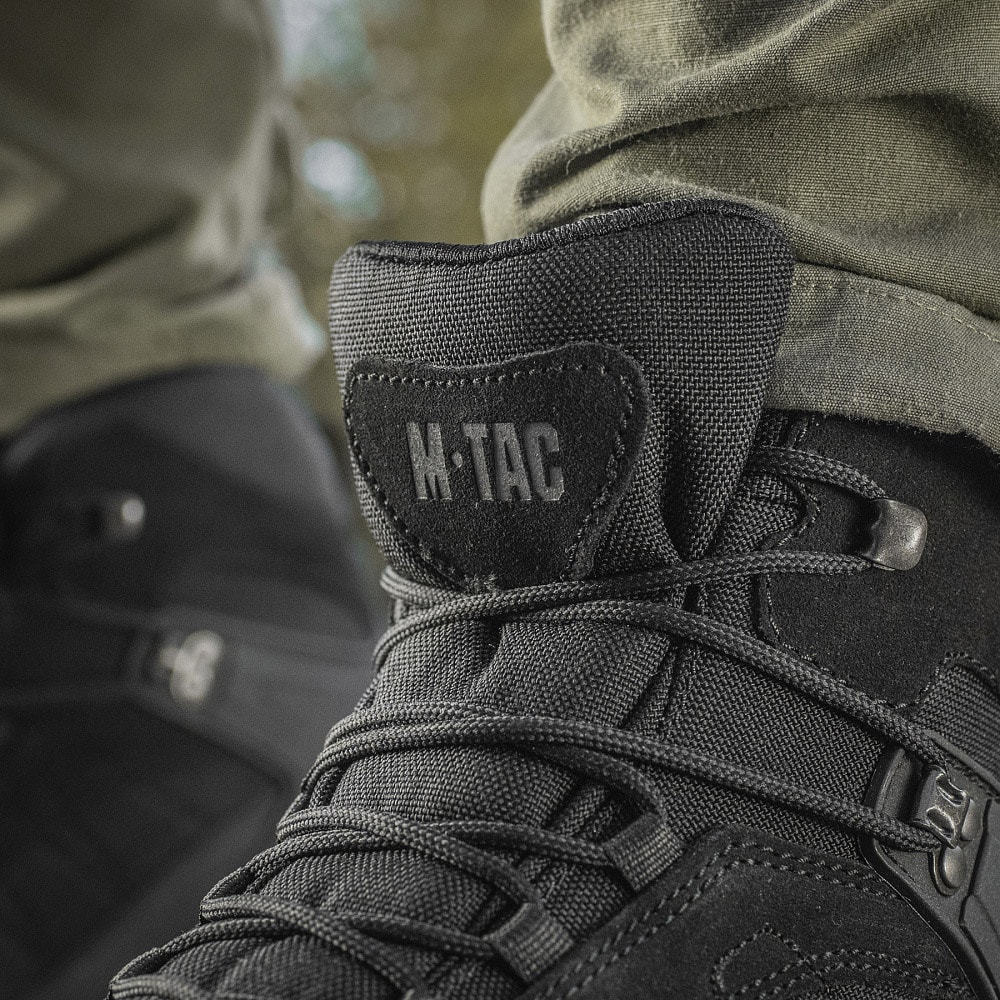 Тактичні черевики M-Tac - Black