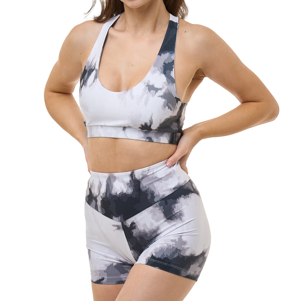 Спортивний бюстгальтер Military Gym Wear - Tie Dye Graphite