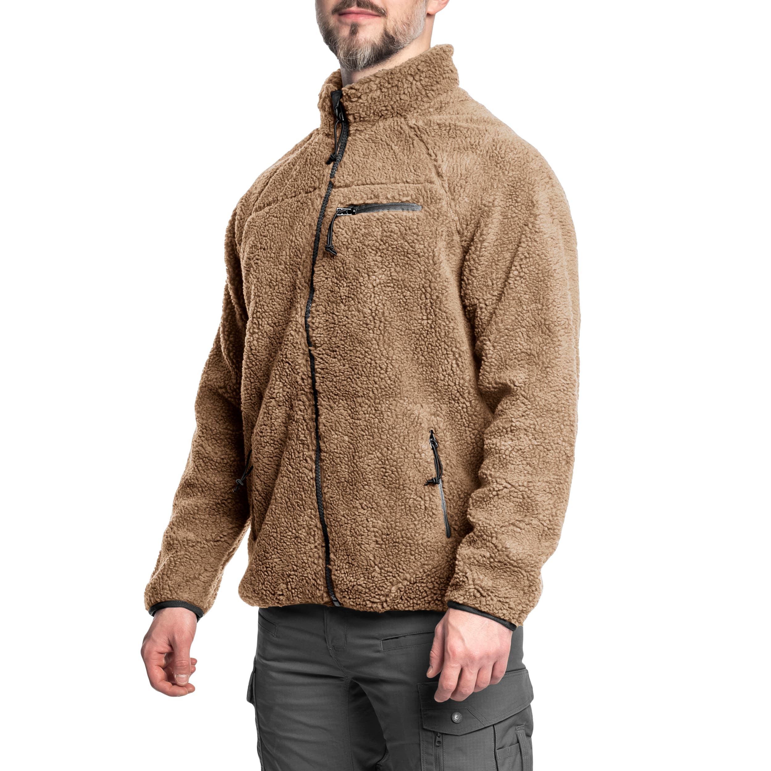 Куртка Brandit Teddyfleece Jacket - Coyote