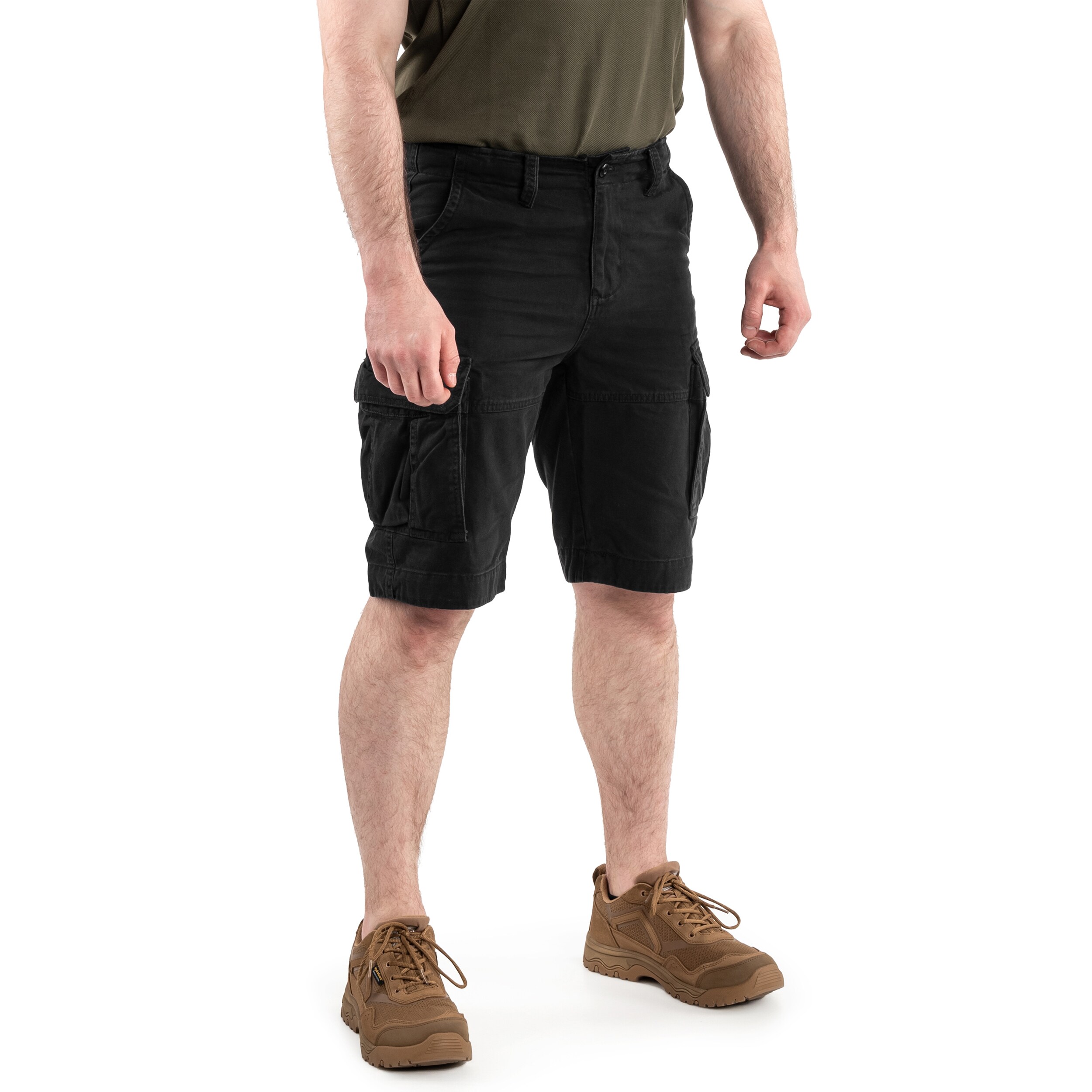 Шорти Mil-Tec Vintage Prewash - Black