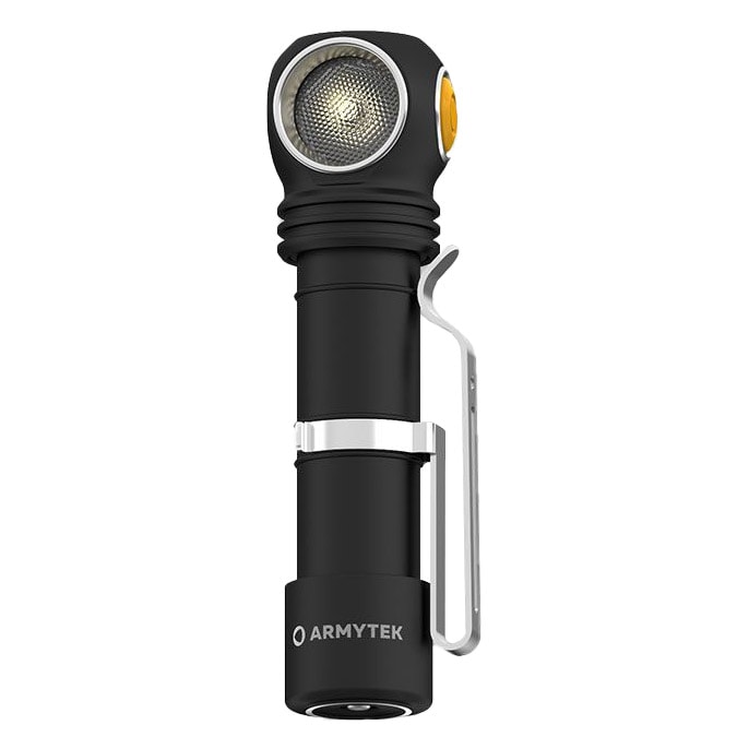 Налобний і кутовий ліхтарик Armytek Wizard C2 Pro Nichia Magnet USB W - 1600 люменів