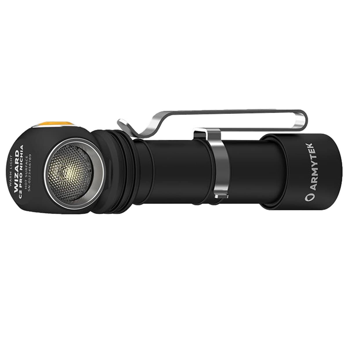 Налобний і кутовий ліхтарик Armytek Wizard C2 Pro Nichia Magnet USB W - 1600 люменів