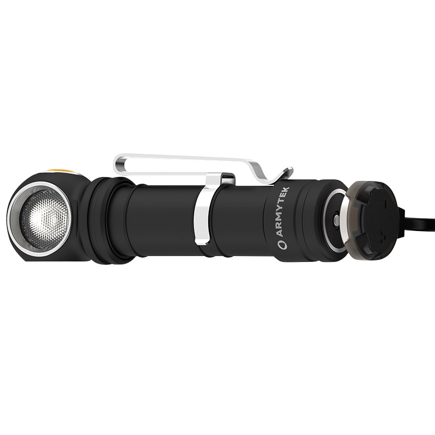 Налобний і кутовий ліхтарик Armytek Wizard C2 Pro Max Magnet USB White - 4000 люменів