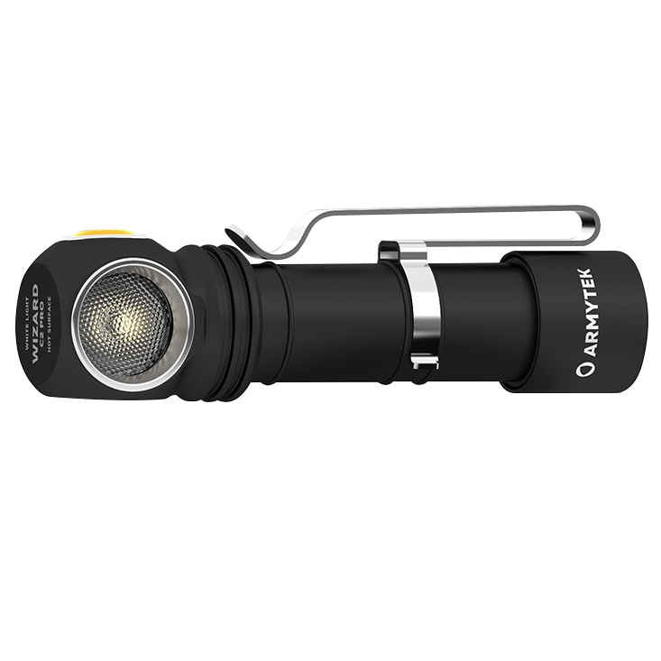 Налобний і кутовий ліхтарик Armytek Wizard C2 Pro Magnet USB Warm 3в1 - 2330 люменів