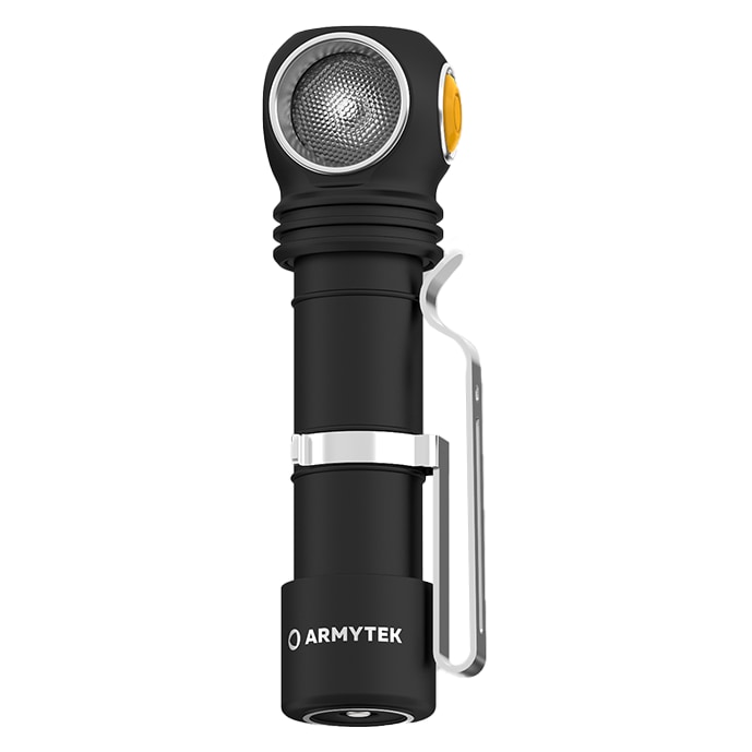 Налобний і кутовий ліхтарик Armytek Wizard C2 Pro Magnet USB White 3в1 - 2500 люменів