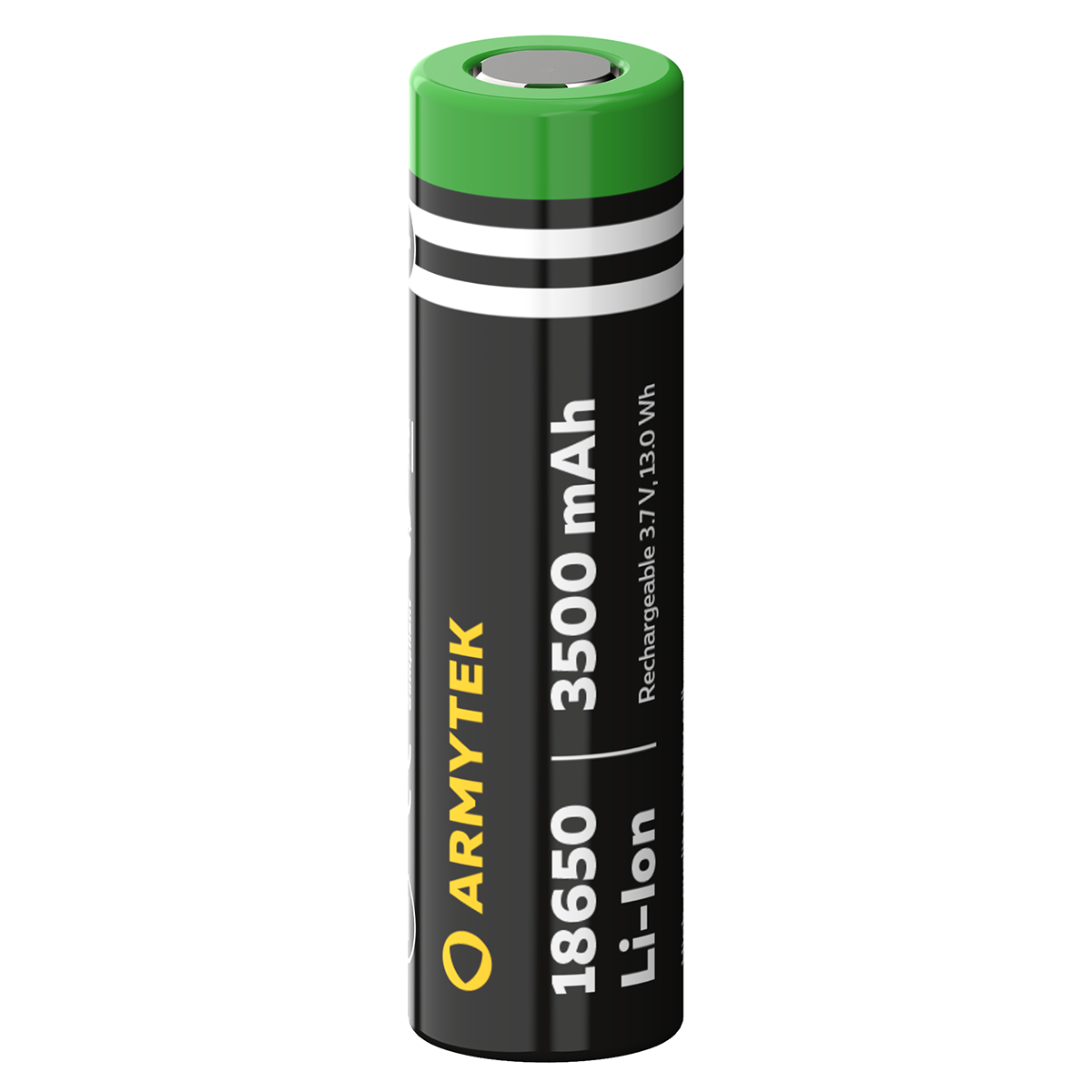 Акумулятор 3,7V Armytek 18650 3500 mAh - без захисту