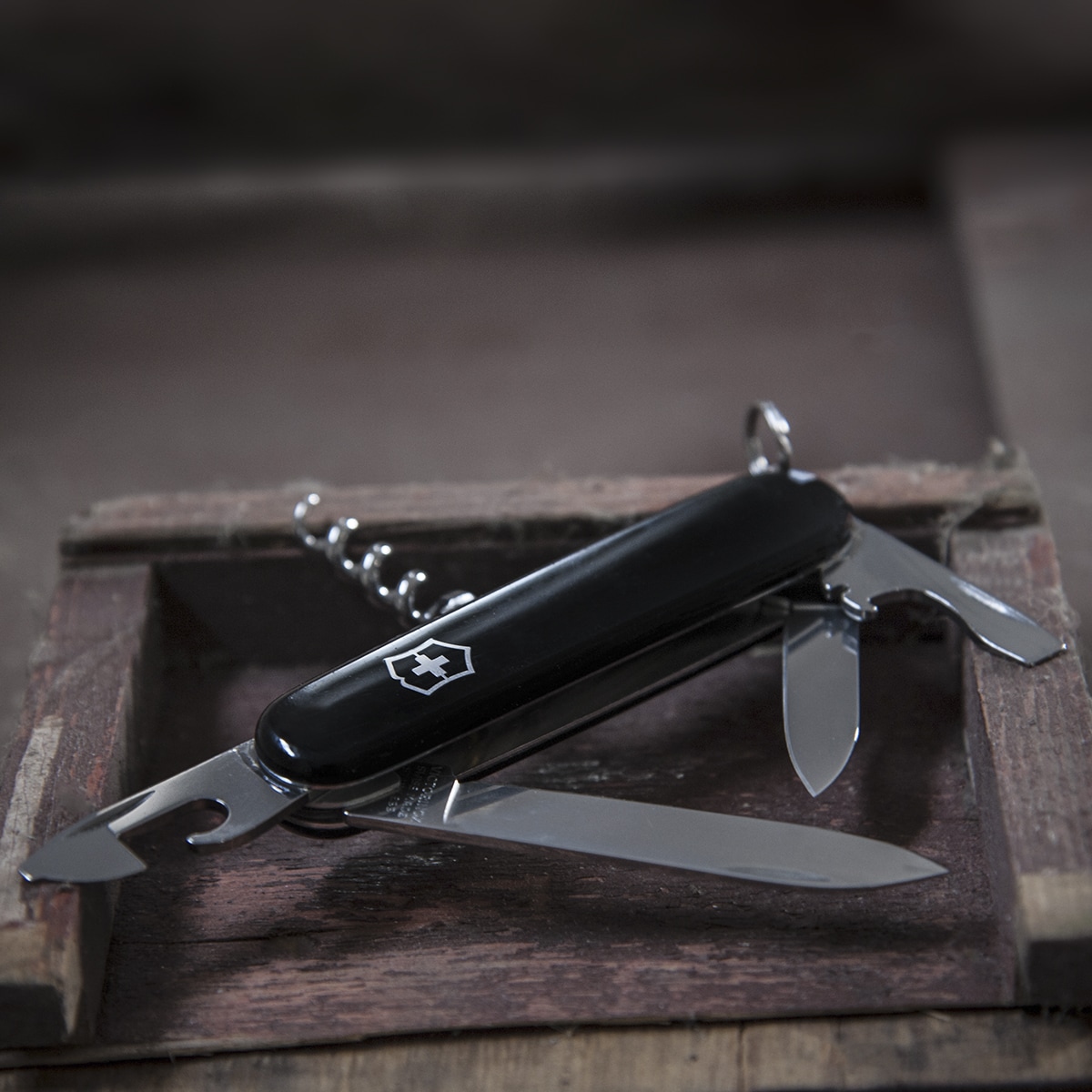 Багатофункціональний ніж Victorinox Spartan - Black