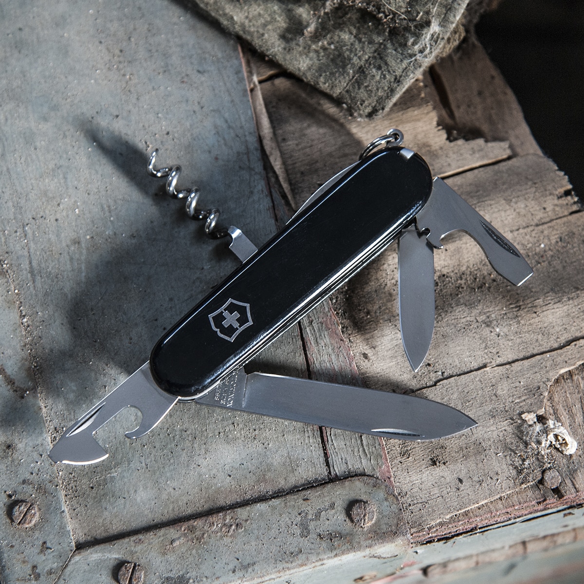 Багатофункціональний ніж Victorinox Spartan - Black