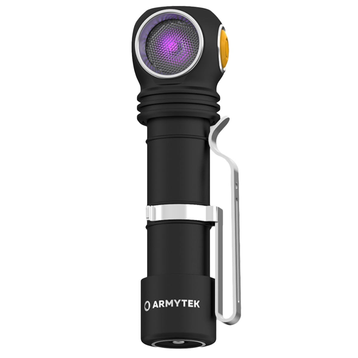 Налобний кутовий ліхтарик Armytek Wizard C2 Wizard WUV Magnet USB White - 1100 люменів