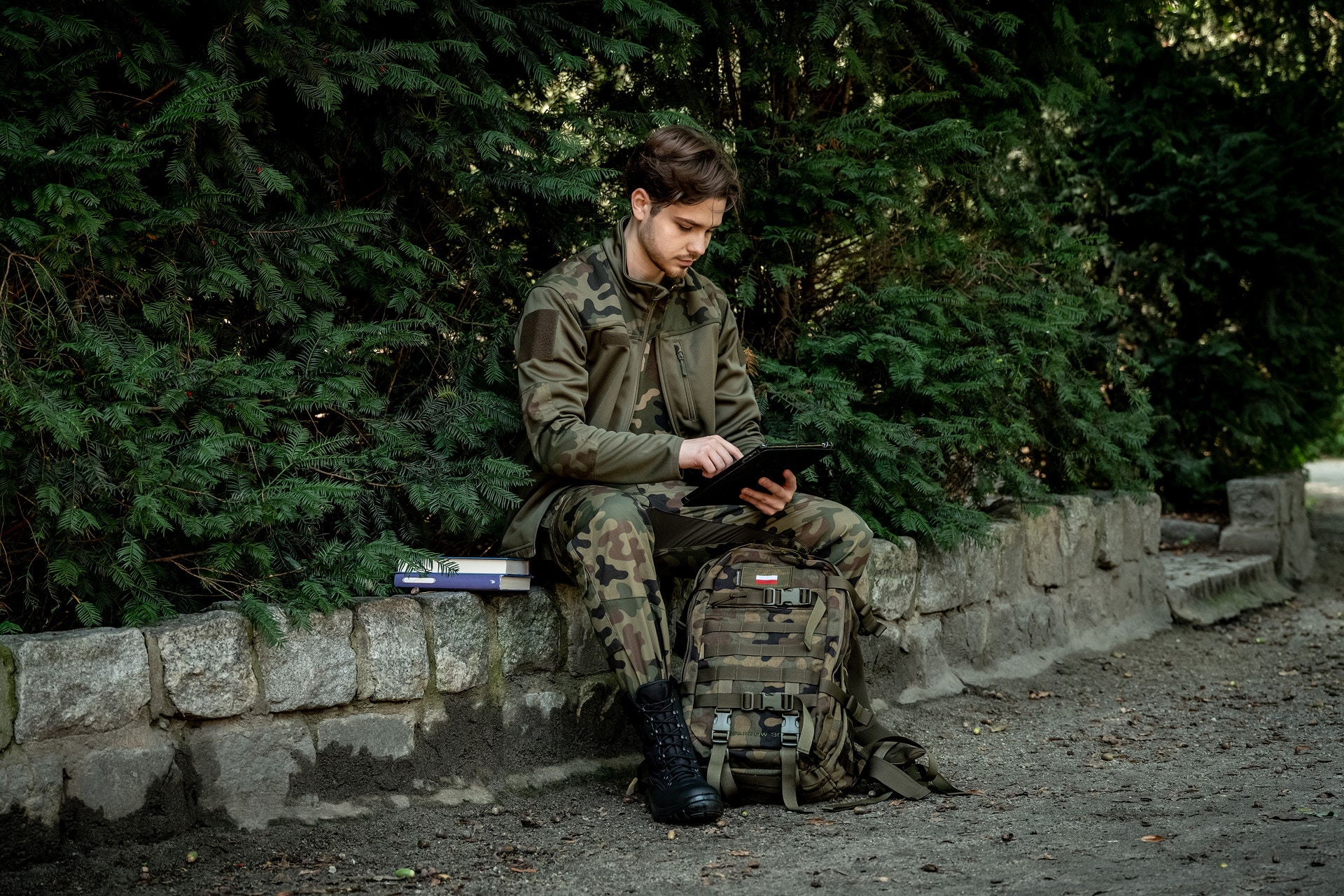 Формені штани Helikon MBDU NyCo Rip-Stop - wz.93 Pantera PL Woodland