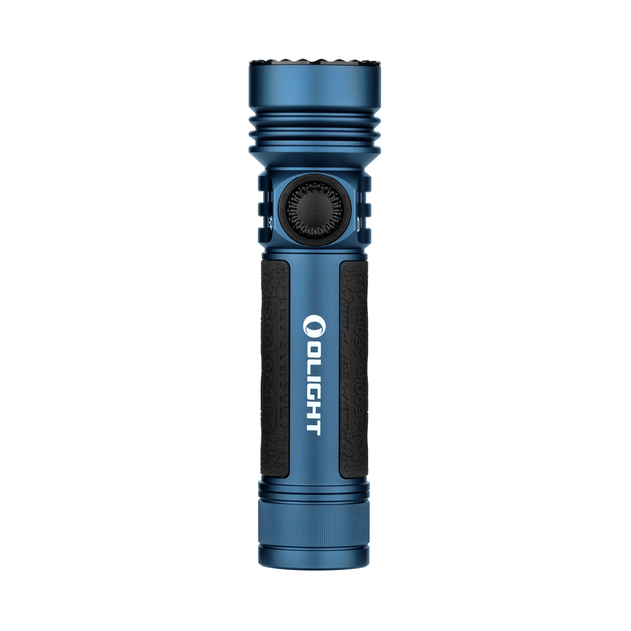 Тактично-пошуковий ліхтарик Olight Seeker 4 Pro Cool White Midnight Blue - 4600 люменів