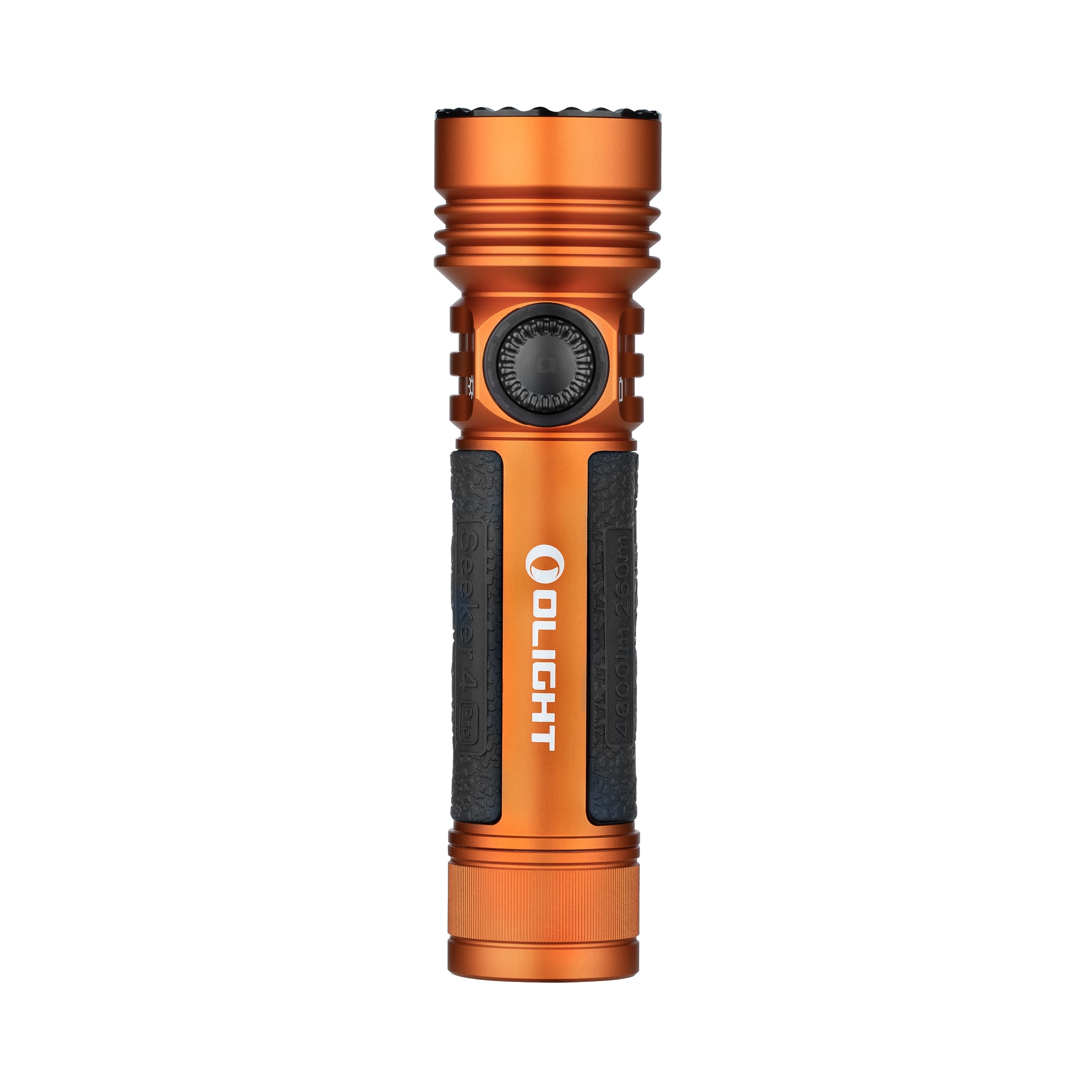 Тактично-пошуковий ліхтарик Olight Seeker 4 Pro Cool White Orange - 4600 люменів