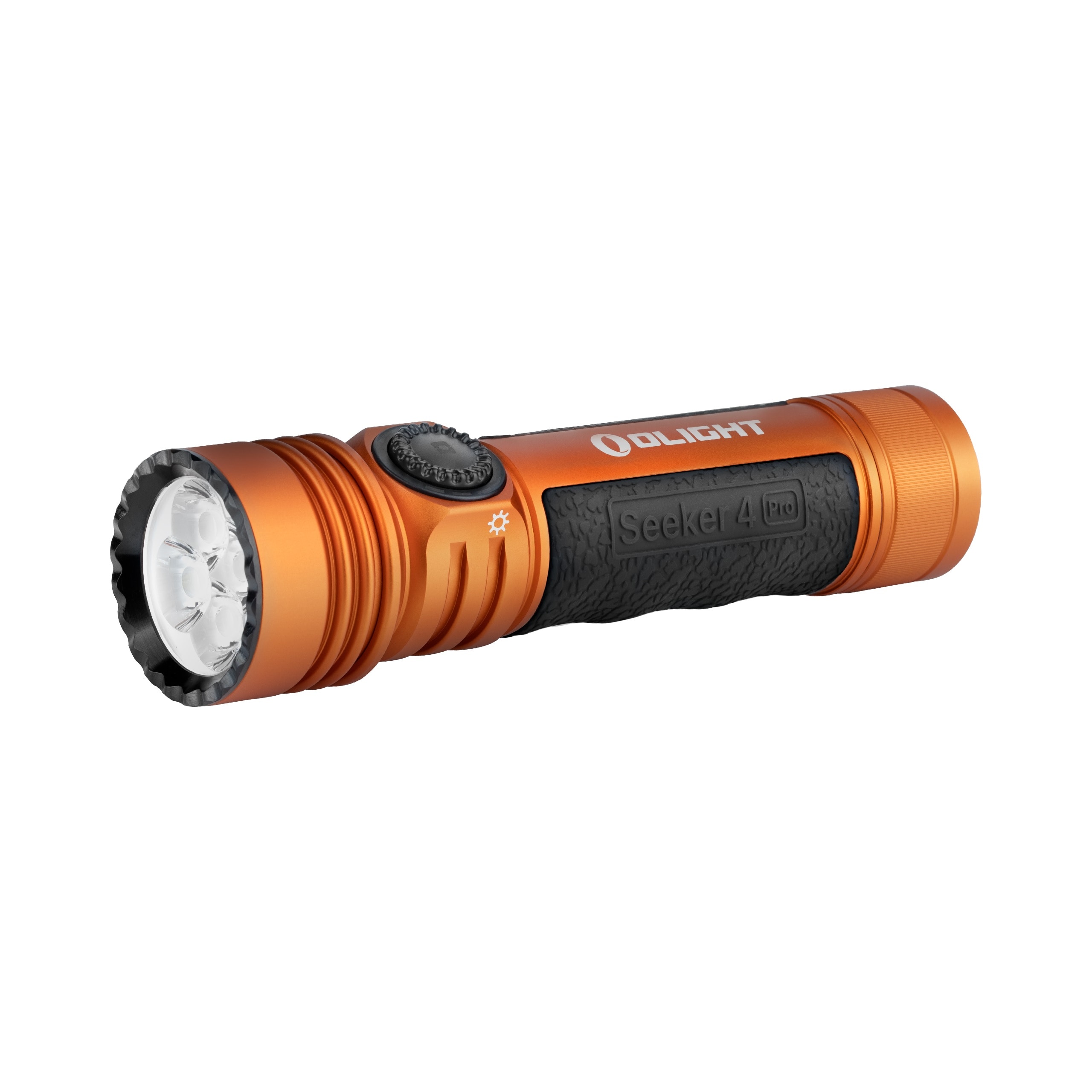 Тактично-пошуковий ліхтарик Olight Seeker 4 Pro Cool White Orange - 4600 люменів