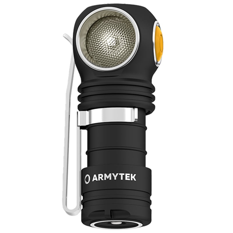 Налобний і кутовий ліхтарик Armytek Wizard C1 Pro Magnet USB Warm - 930 люменів