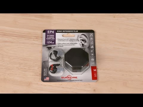 Напівактивні беруші SureFire EarPro EP4 Sonic Defenders M - Black