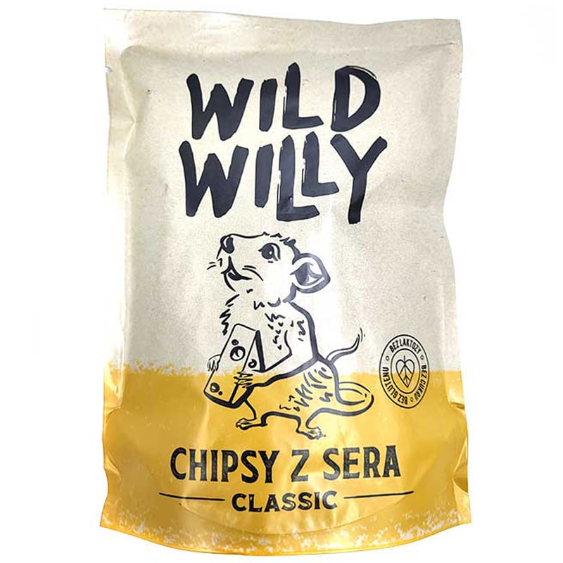 Сирні чіпси Wild Willy Classic 50 г