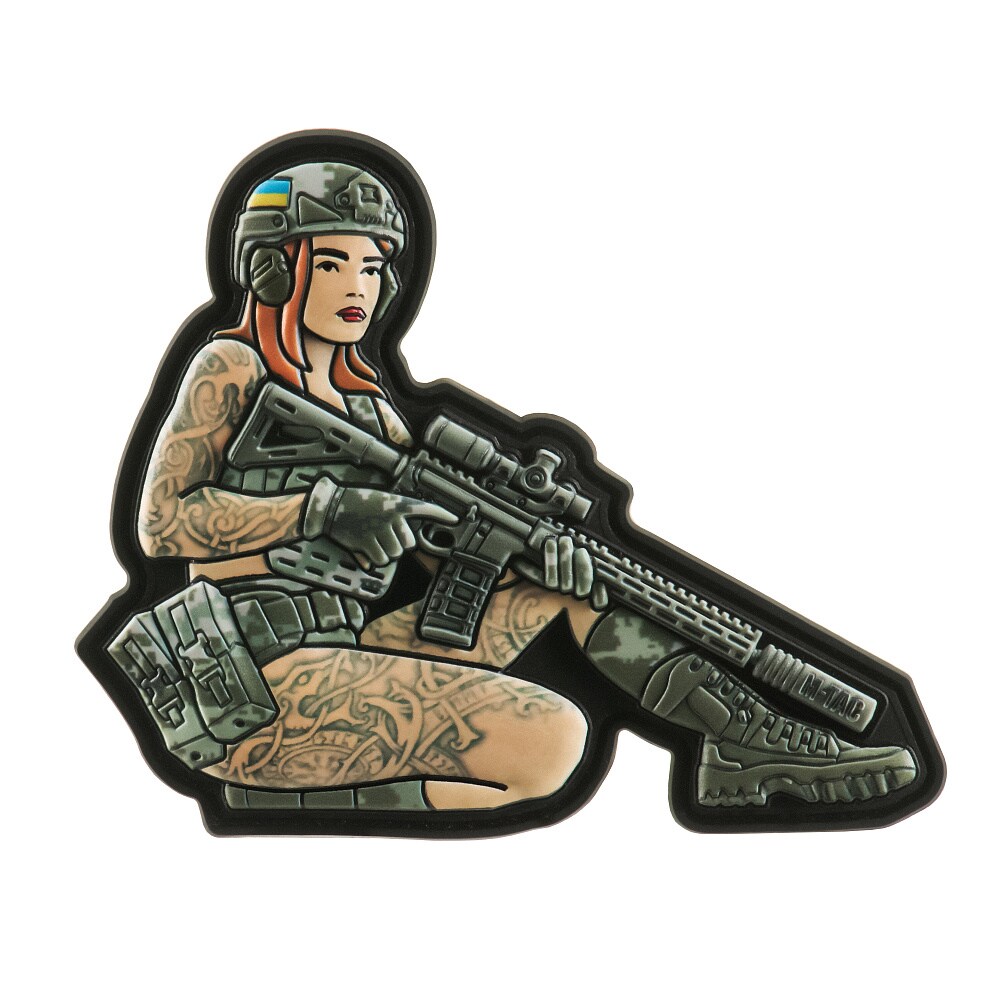 Нашивка M-Tac Tactical Girl No.2 Skandinavik PVC - MM14