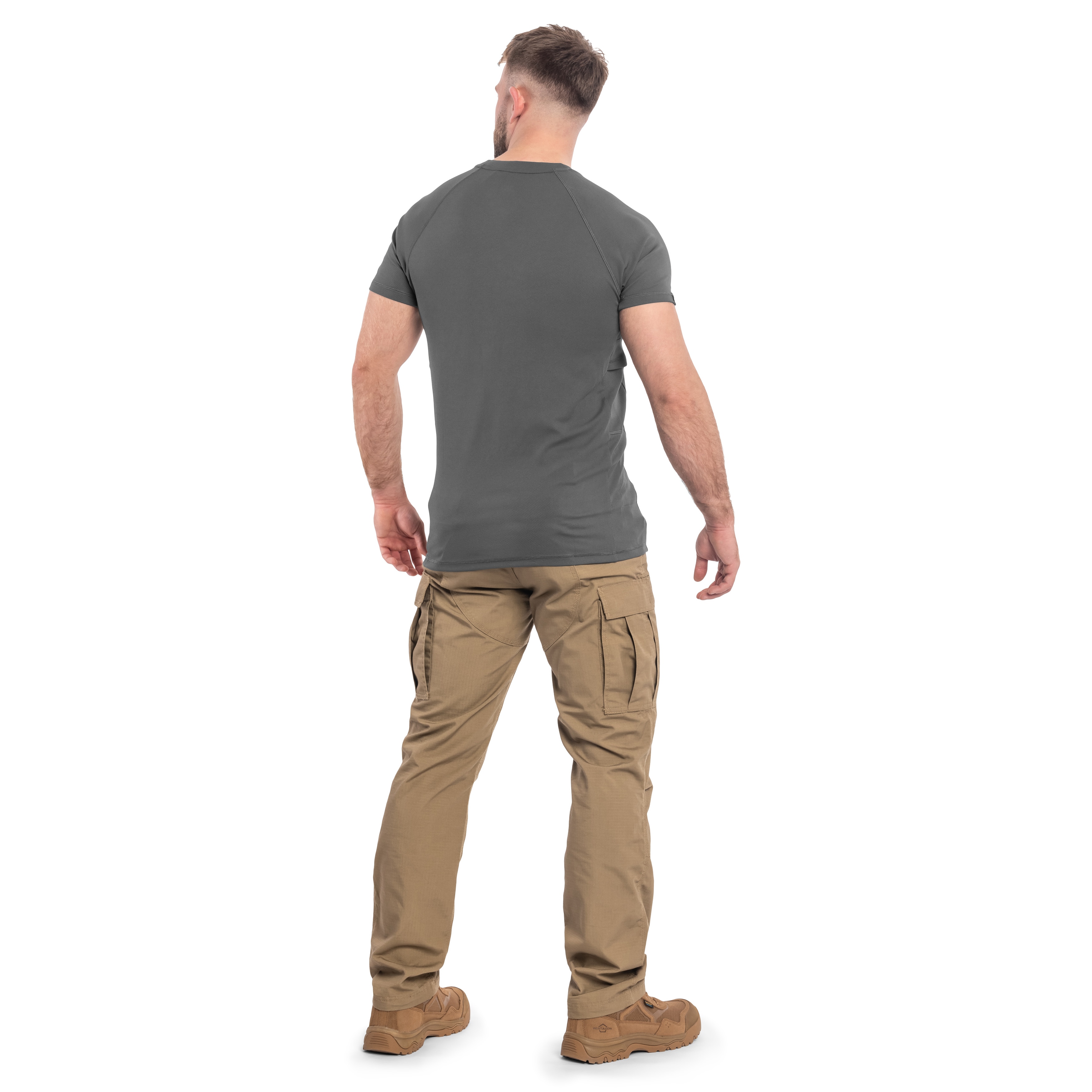 Термоактивна футболка Helikon-Tex Quickly Dry Functional К/Р - Shadow Grey