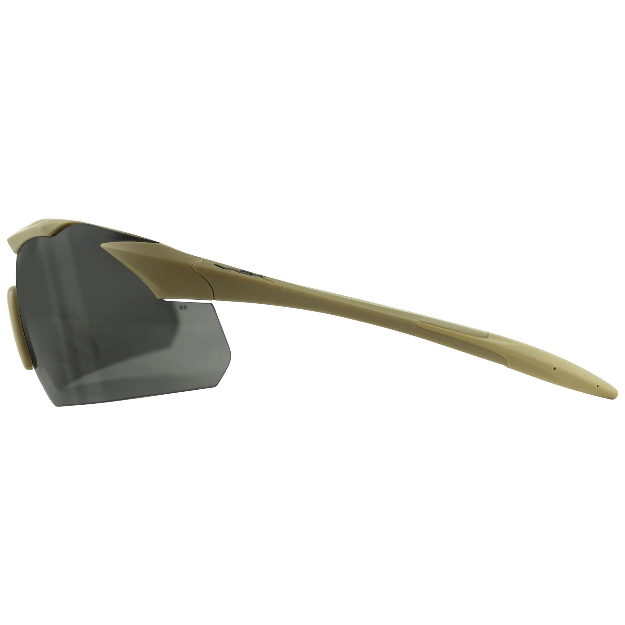 Тактичні окуляри Wiley X Vapor 2.5 Grey/Clear - Matte Tan