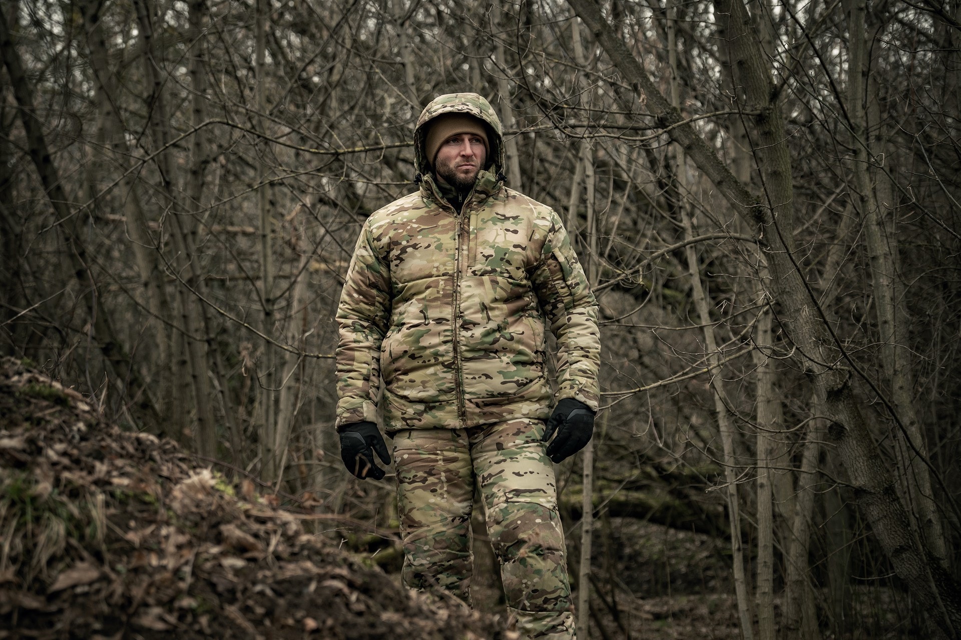 Тактичні рукавиці Mechanix Wear ColdWork FastFit Plus - Covert