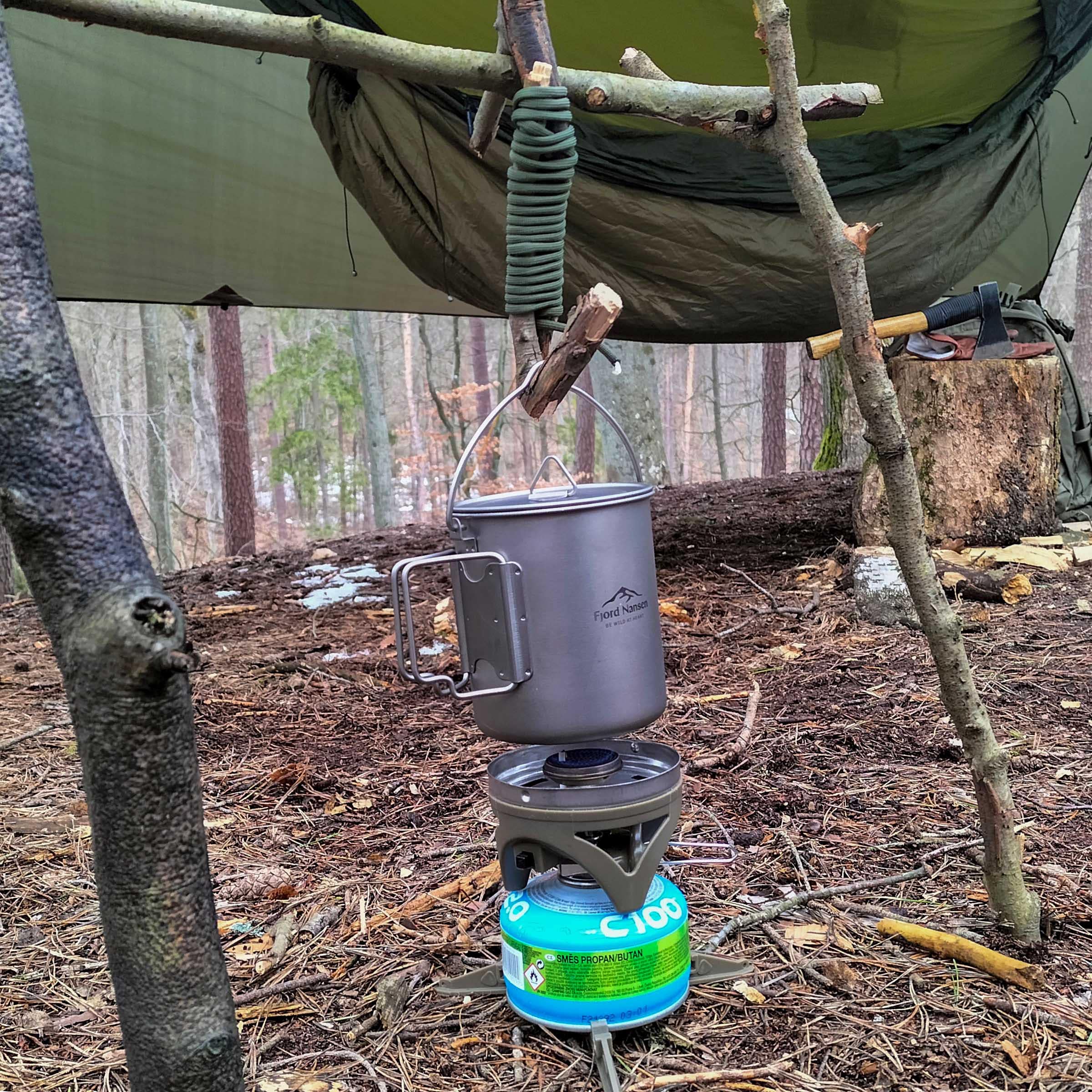 Титановий кухоль Fjord Nansen Jacon Henge Titanum Cup 750 мл - Silver